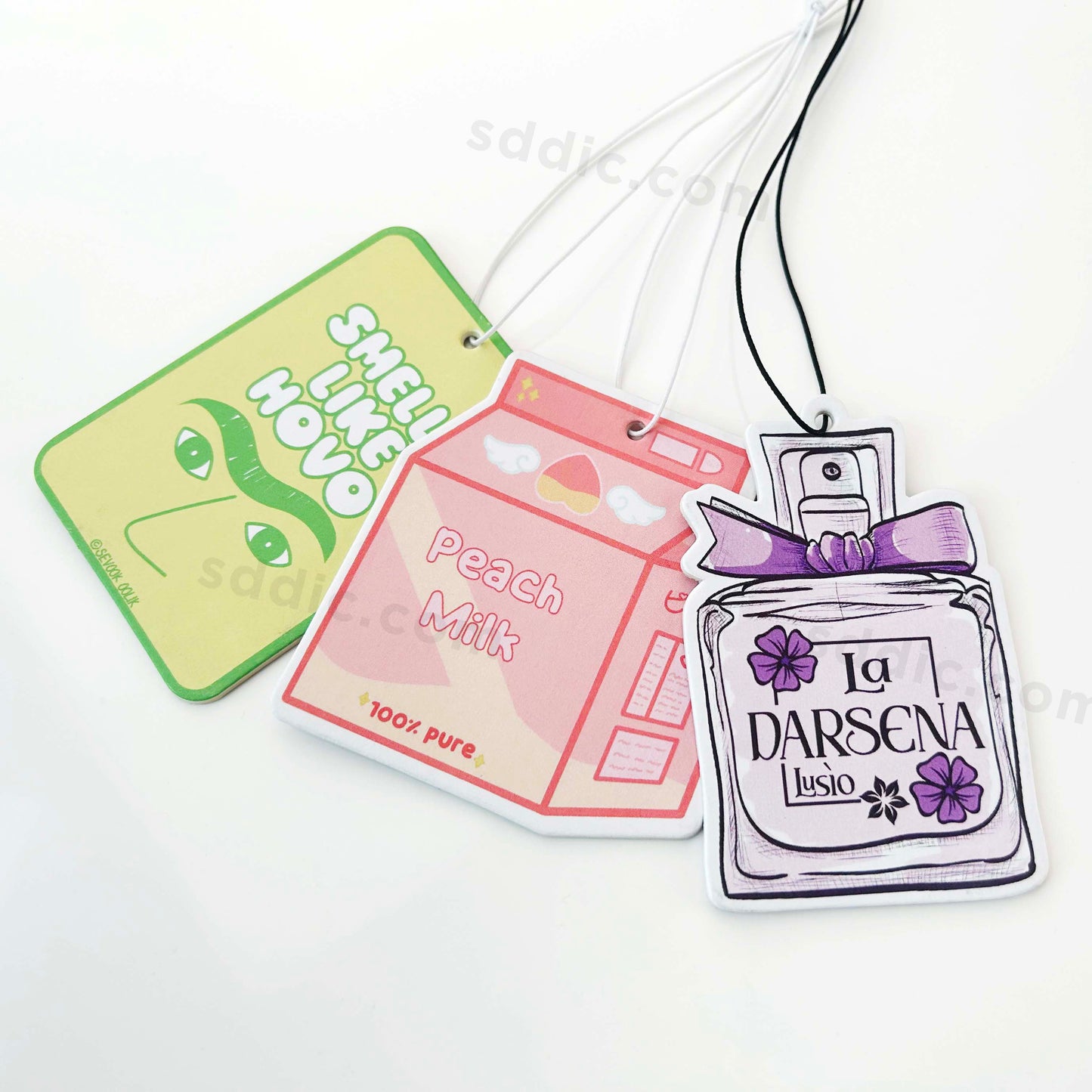 Custom Brand Hanging Air Freshener Promotional Car Fragrance for Gift