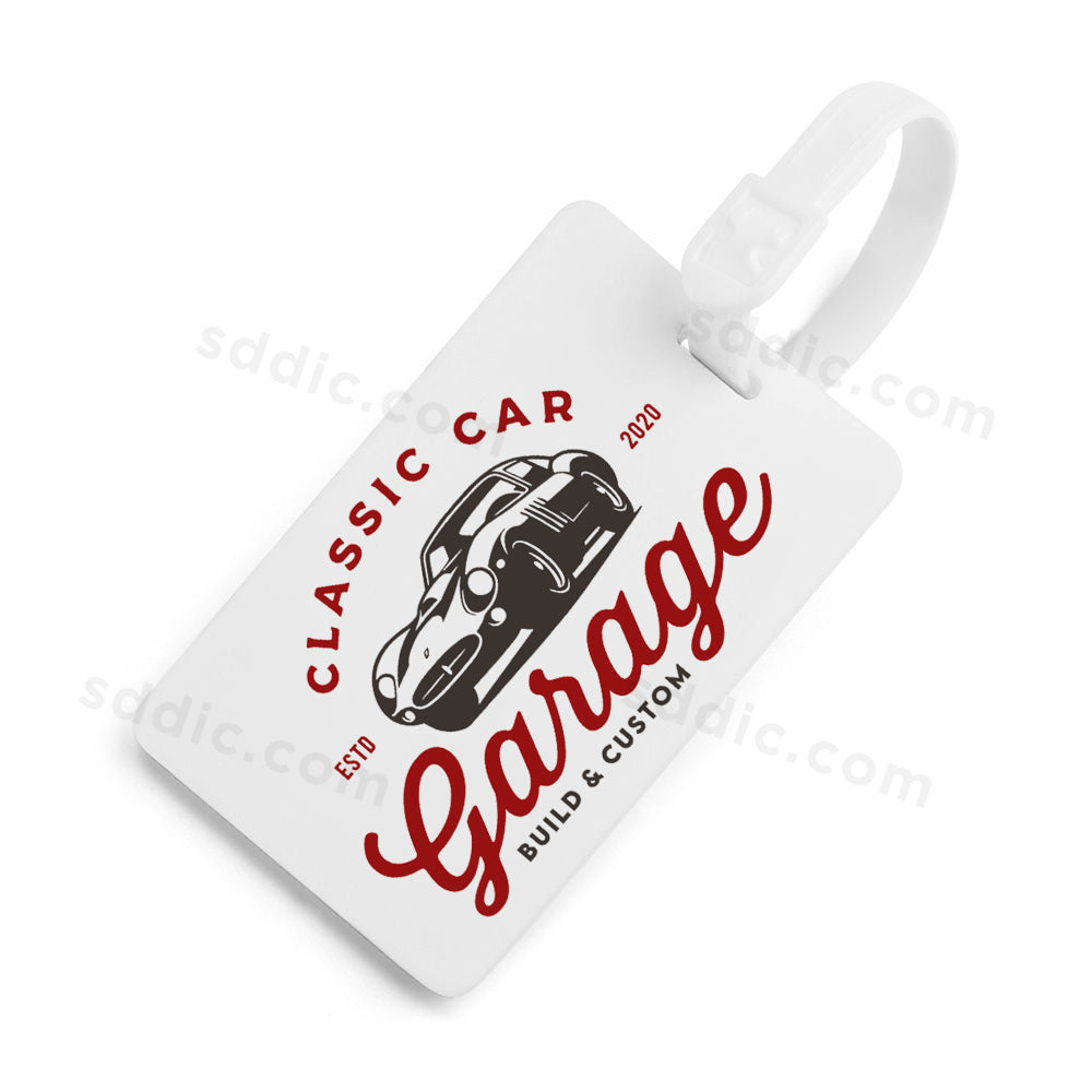 Custom Printed Silicone Luggage Tags Travel Backpack Tag For Business