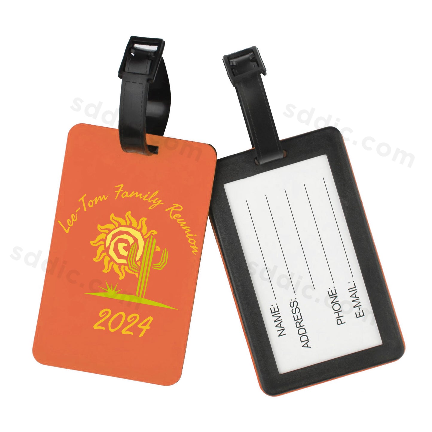 Custom Printed Silicone Luggage Tags Travel Backpack Tag For Business