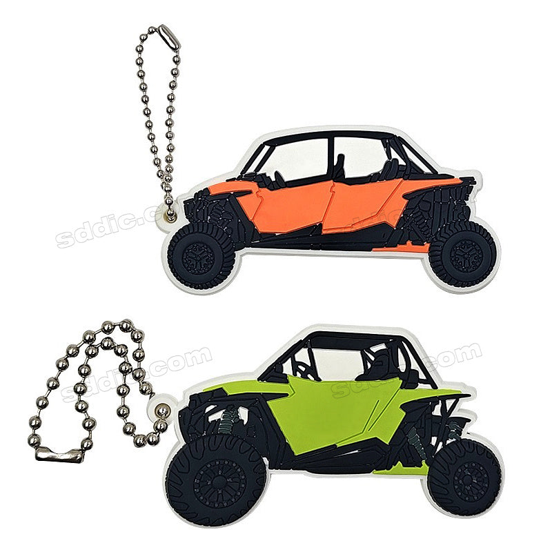 Custom 2D 3D Die Cut Rubber Soft Pvc Keychain with Business Logo
