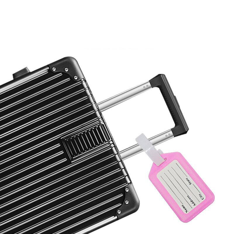 Custom Mini Travel PVC Printed Luggage Tag Name Tag School ID Card