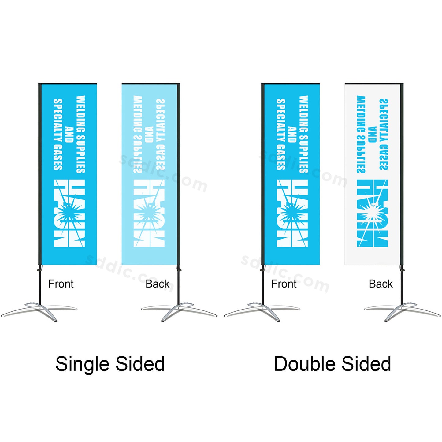 Custom Rectangle Flags