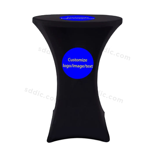 Custom Round Stretch Table Cover