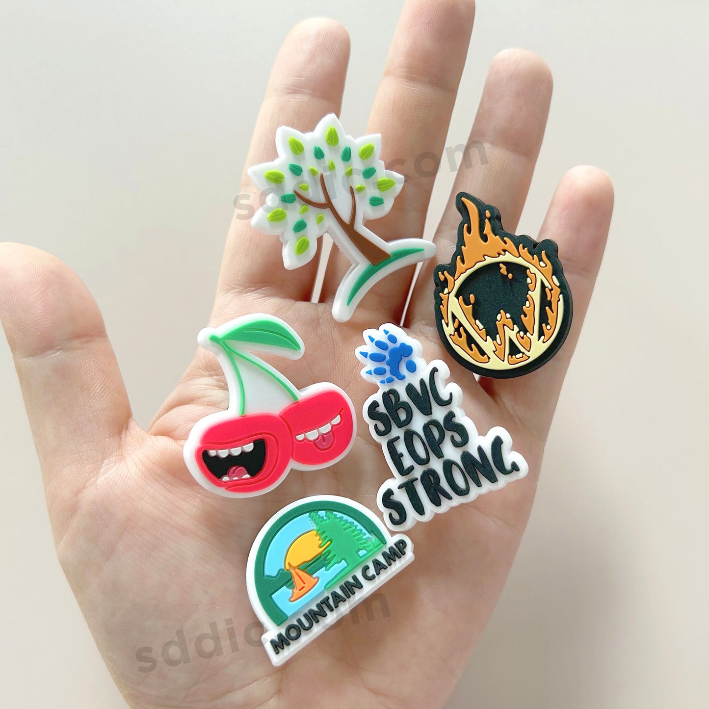 Custom Promotional Soft PVC Rubber Clog Shoe Charms with Your Logo