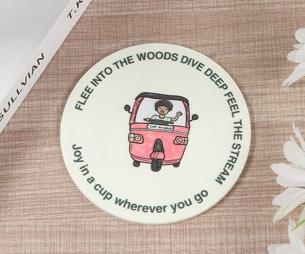 Elevate Your Tabletop with Custom PVC Printed Coasters from SDDIC