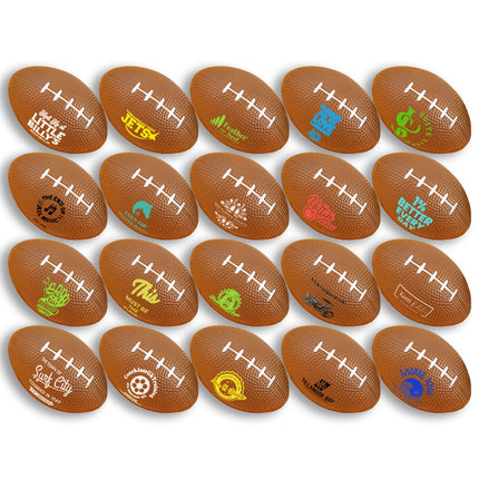 Custom Mini Sports Ball with Logo Football Baseball Stress Reliever