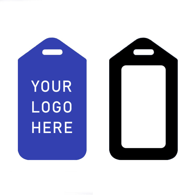 Custom Mini Travel PVC Printed Luggage Tag Name Tag School ID Card