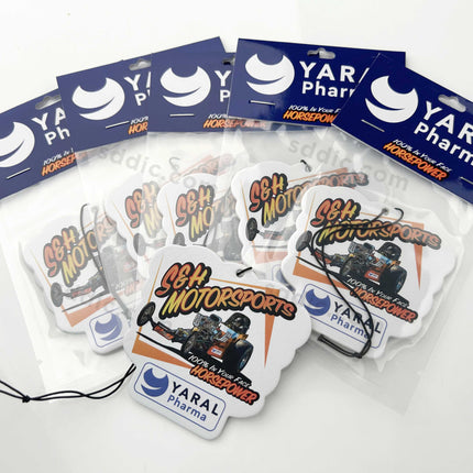 Custom Car Air Freshener Promotional Brand Die Cut Freshener with Logo