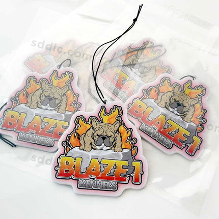 Custom Brand Hanging Air Freshener Promotional Car Fragrance for Gift