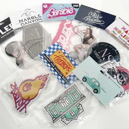 Custom Car Air Freshener Promotional Brand Die Cut Freshener with Logo