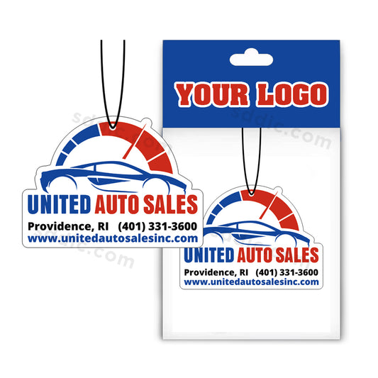 Custom Brand Hanging Air Freshener Promotional Car Fragrance for Gift
