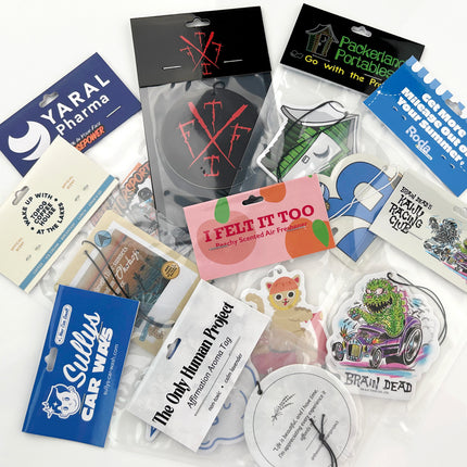 Custom Brand Hanging Air Freshener Promotional Car Fragrance for Gift