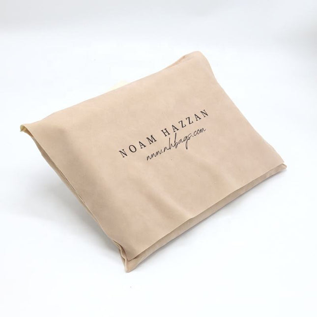 Custom Printed Velour Fabric Handbag Dust Bag Velvet Packaging Pouch