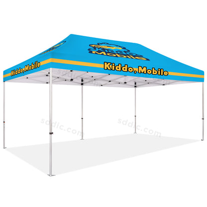 Custom Printed Canopy Tents Package 10ft X 20ft
