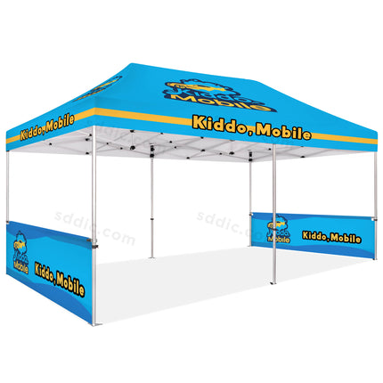 Custom Printed Canopy Tents Package 10ft X 20ft