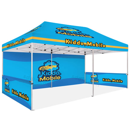 Custom Printed Canopy Tents Package 10ft X 20ft