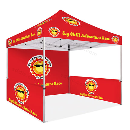 Custom Printed Canopy Tents Package 10ft X 10ft