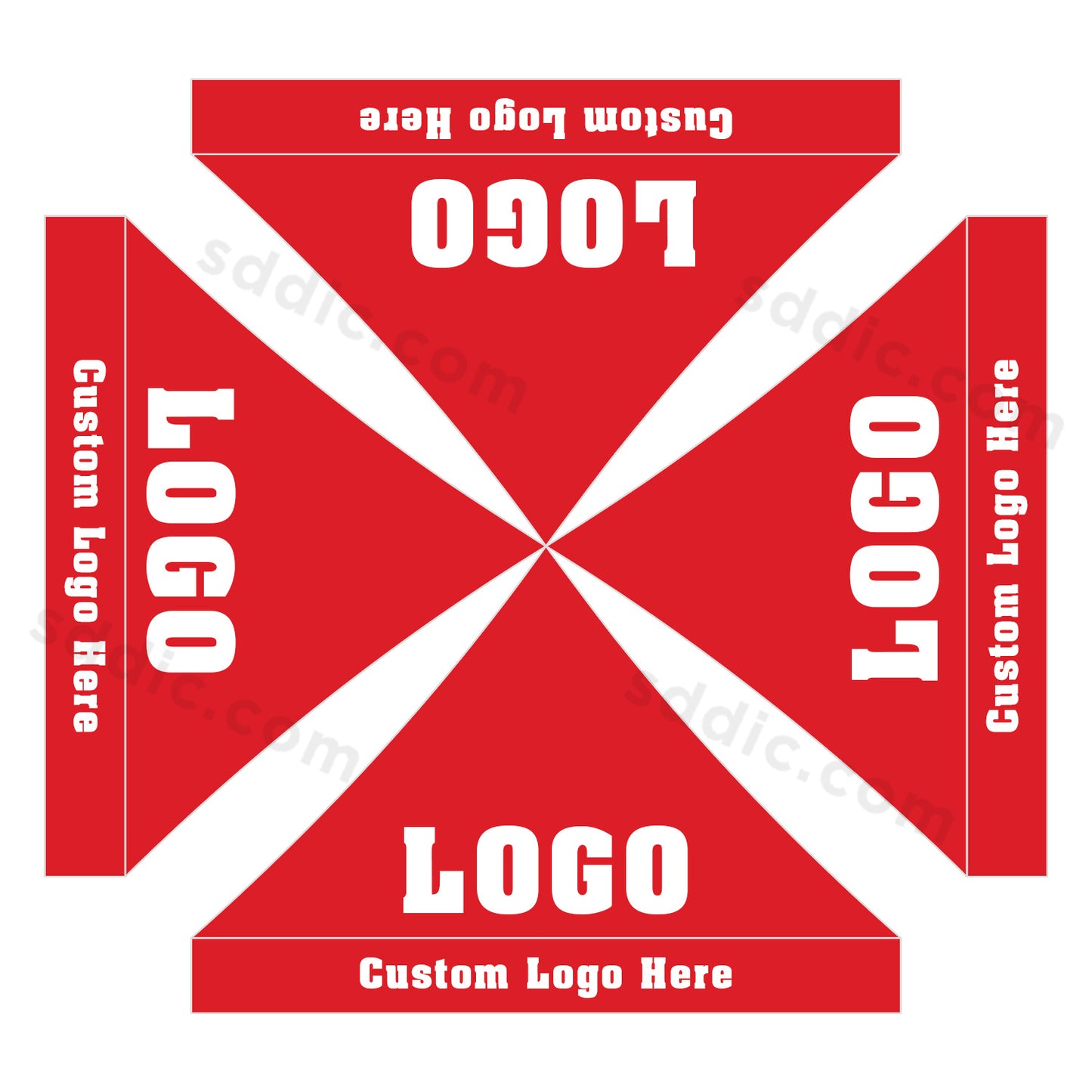 Custom Printed Canopy Tents Package 10ft X 10ft