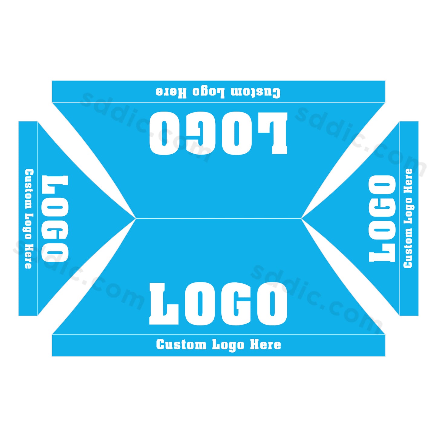 Custom Printed Canopy Tents Package 10ft X 20ft