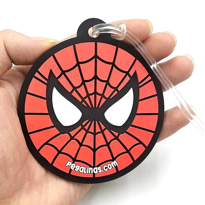 Custom Shaped Silicone Luggage Tags Branded Promotional  PVC Bag Tags