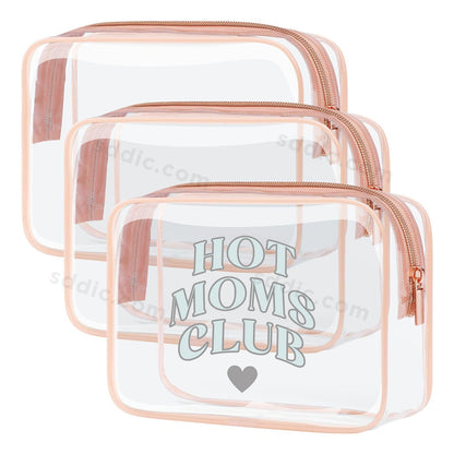 Custom Clear Toiletry Bag Tsa Approved Cosmetic Bags with Your Logo