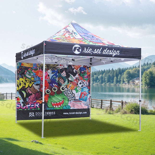 print tents 10x10 Custom Canopy Tent with Logo Heavy Duty Aluminium Pop Up Outdoor Canopies for Business