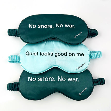Custom Logo Printed Soft Sleep Eye Mask Travel Mask with Elastic Strap