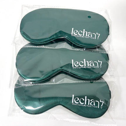 Custom Logo Printed Soft Sleep Eye Mask Travel Mask with Elastic Strap