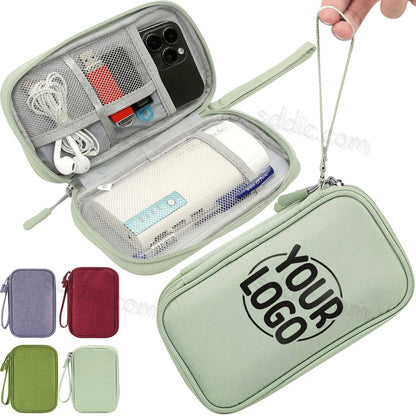 Custom Electronic Organizer Bag Carry Digital Case Travel Cable Pouch