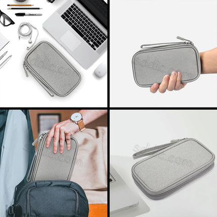 Custom Electronic Organizer Bag Carry Digital Case Travel Cable Pouch
