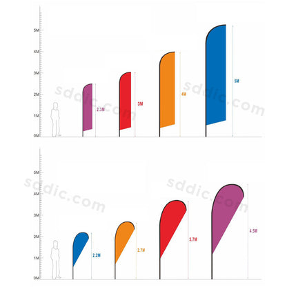 Custom Feather Flags