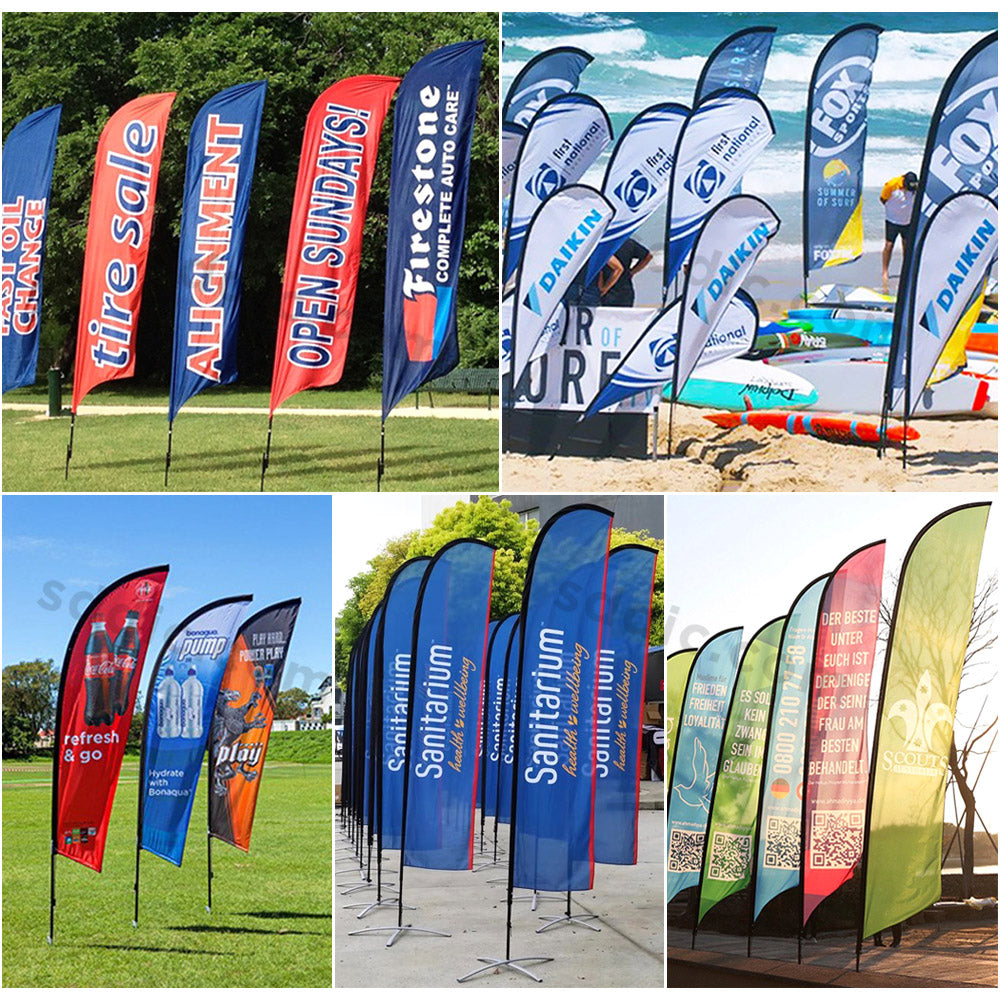 Custom Teardrop Flags