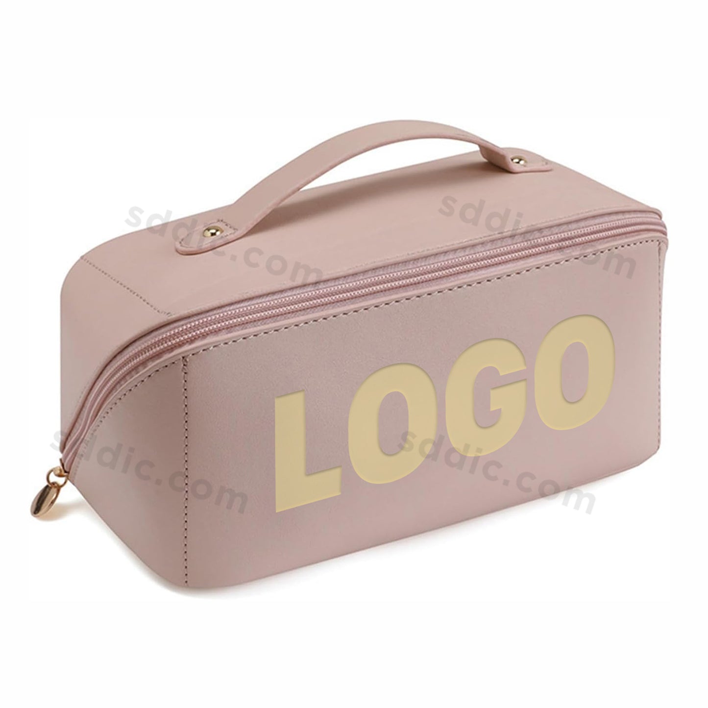 Custom Logo PU Toiletry Bag Portable Waterproof Travel Makeup Bags