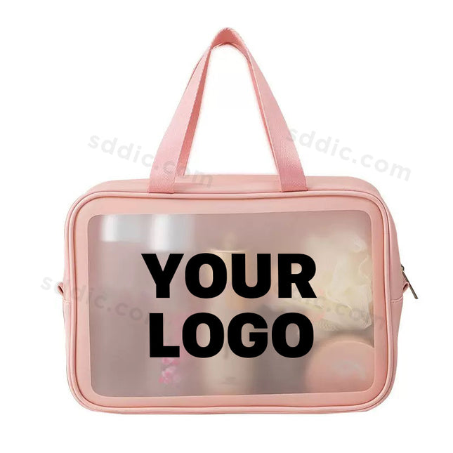 Custom PU Toiletry Bag Portable Travel Makeup Wash Bag Cosmetic Bags