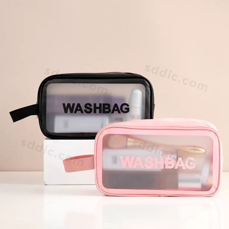 Custom PU Toiletry Bag Portable Travel Makeup Wash Bag Cosmetic Bags