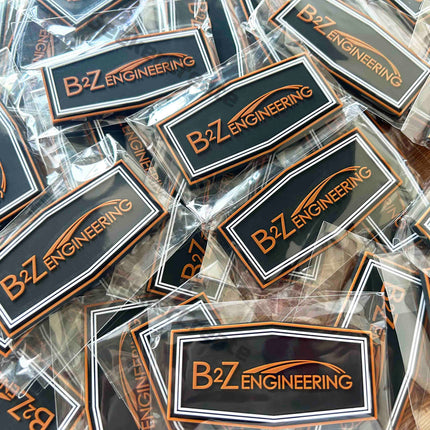 Custom Logo 2D 3D PVC Soft Rubber Patch Label Emblems For Garment