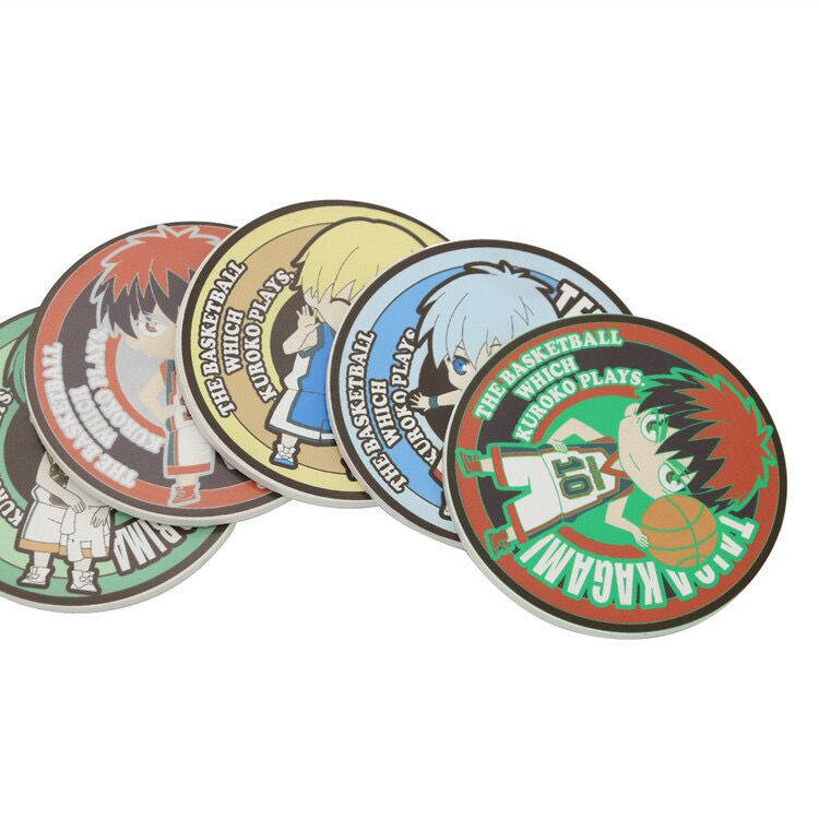 Custom Pvc Coasters Custom PVC Printed Coaster For Hotel Motel Promo – SDDIC