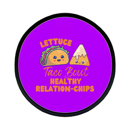 Custom Logo Round Foldable Nylon Flying Disc Hand Fan Pop-Up Cooling Fan