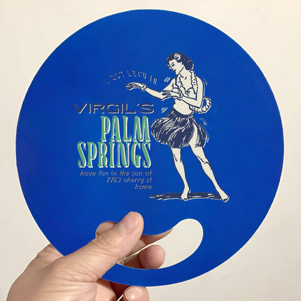 Custom Plastic Round Hand Fans with Logo | Promotional Fans for Events