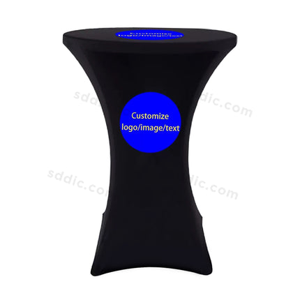 Custom Round Stretch Table Cover