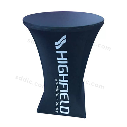 Custom Round Stretch Table Cover