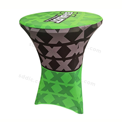 Custom Round Stretch Table Cover