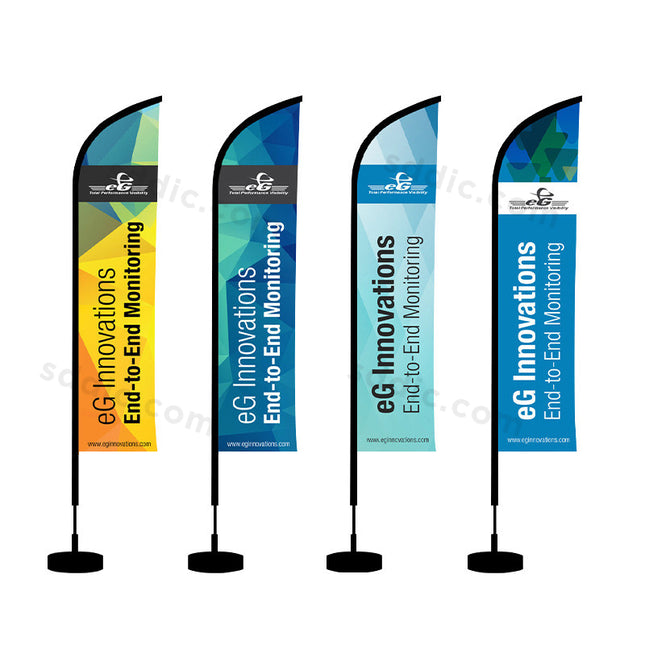 Custom Straight Flags