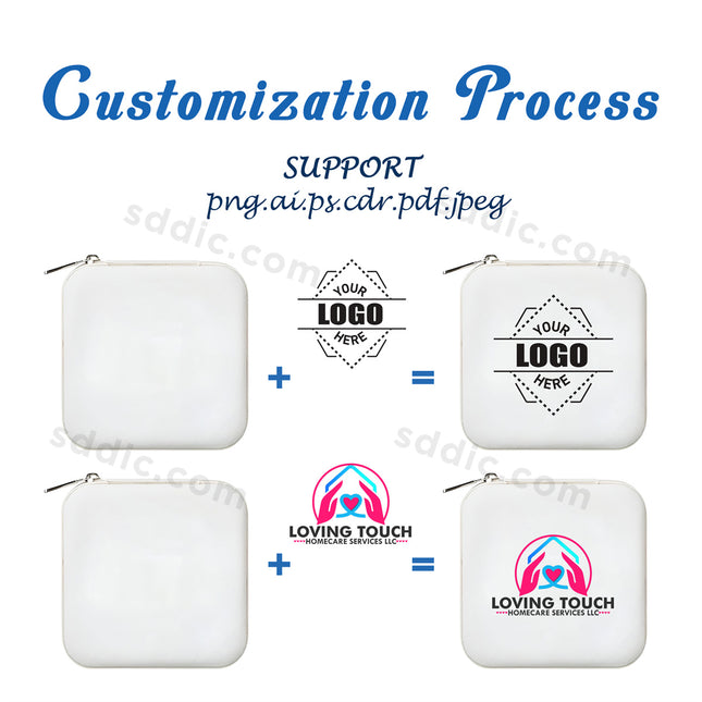 Custom Travel Jewelry Organizer Box PU Leather Storage Bag for Women