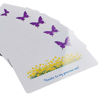 Custom Printed Plastic Cards After Sales Thank You Card for Business