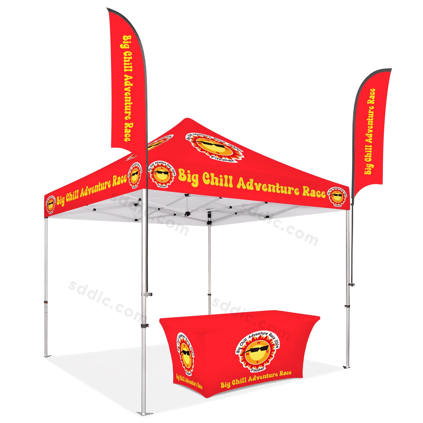 Custom Printed Canopy Tents Package 10ft X 10ft
