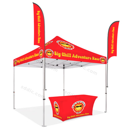 Custom Printed Canopy Tents Package 10ft X 10ft