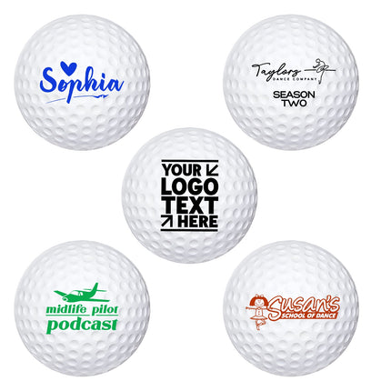 Bulk Golf Ball Stress Reliever Custom Sport Foam Ball For Promo Gifts