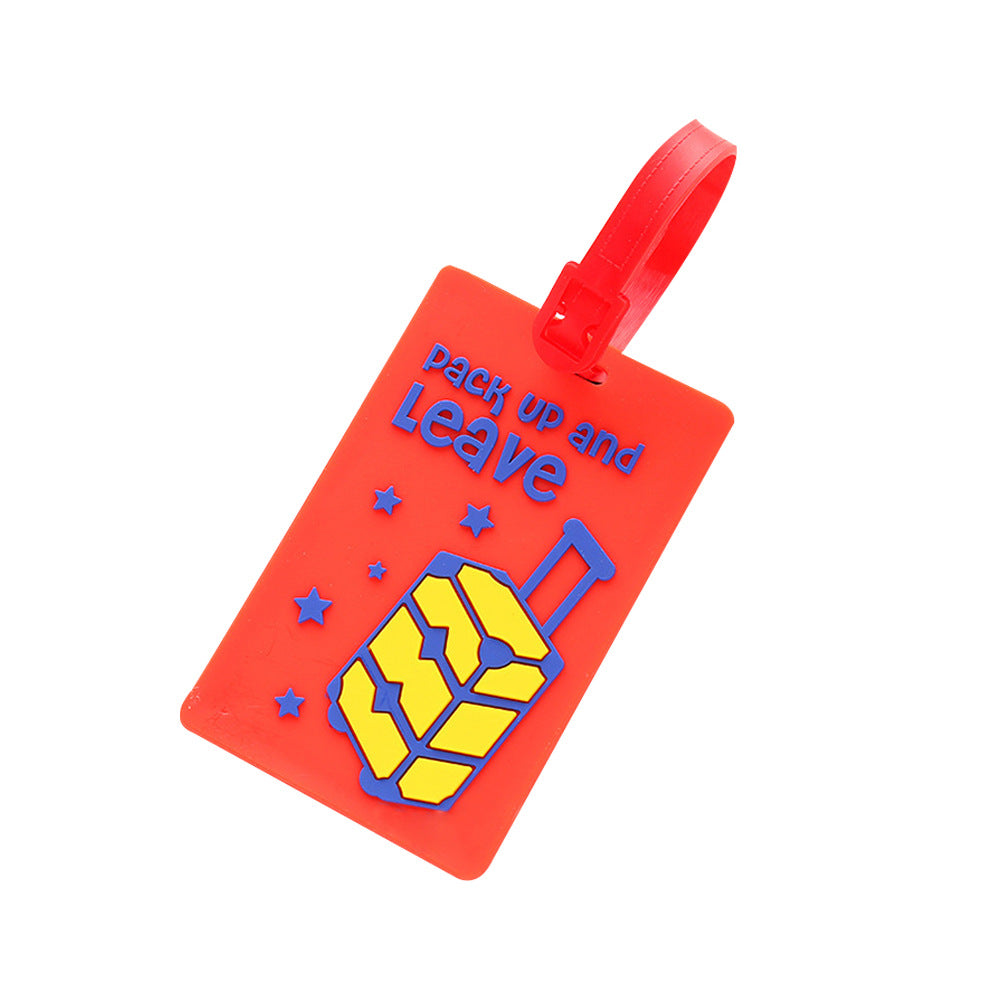 Custom PVC 3D Luggage Tag
