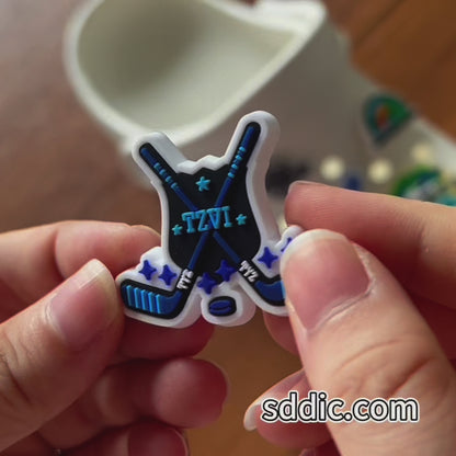 Custom Promotional Soft PVC Rubber Clog Shoe Charms with Your Logo